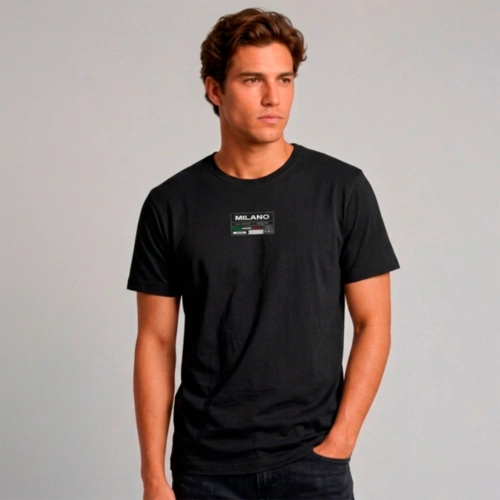 Camiseta Masculina Básica Milano Estampada