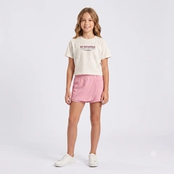 Conjunto Juvenil Feminino Blusa E Shorts Saia Blossom Rovitex