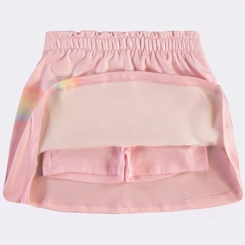 Conjunto Infantil Menina Blusa E Shorts Saia Estampada Rovi Kids