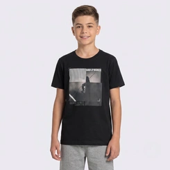 Conjunto Juvenil Masculino Camiseta E Bermuda Skate Rovitex