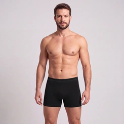 Cueca Boxer Masculina Em Microfibra Básica
