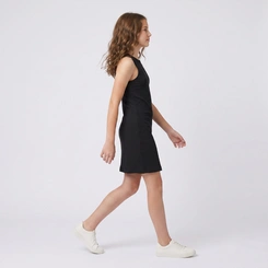 Vestido Juvenil Feminino Malha Canelada Ribana Minty