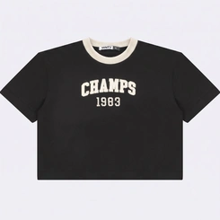 Camiseta T-Shirt Juvenil Feminina Champs Minty