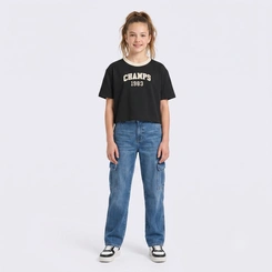 Camiseta T-Shirt Juvenil Feminina Champs Minty