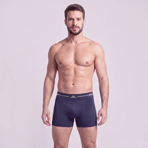 Cueca Boxer Masculina Em Microfibra Básica