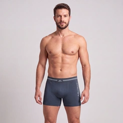 Cueca Boxer Masculina Em Microfibra Básica