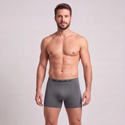 Cueca Boxer Masculina Microfibra Básica Reebok