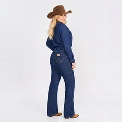 Calça Jeans Feminina Reta Country Max Denim