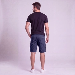 Bermuda Masculina Casual Cargo Sarja Via Lance