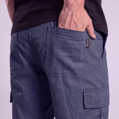 Bermuda Masculina Casual Cargo Sarja Via Lance