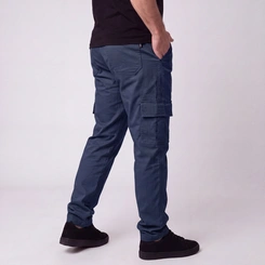 Calça Masculina Cargo Em Sarja Via Lance