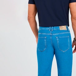 Calça Jeans Masculina Reta Tradicional Max Denim