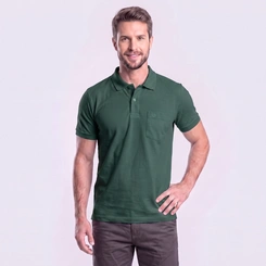 Camisa Polo Masculina Piquet Manga Curta Básica Mac Giant