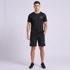 Bermuda Masculina Esportiva Dry Fit Com Bolsos Zíper