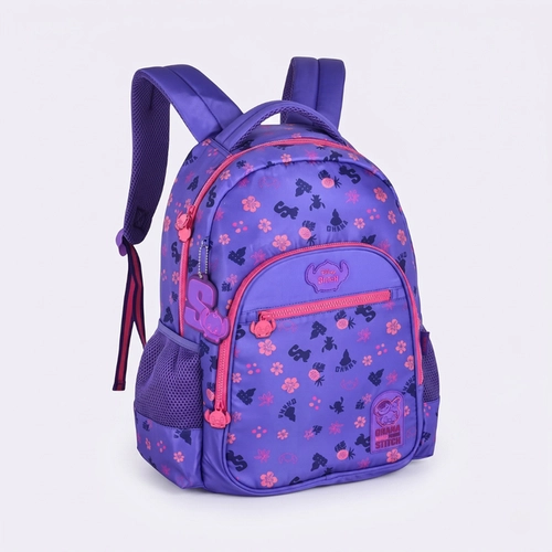 Mochila Juvenil De Costas Estampada Tsum Tsum Stitch Clio