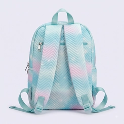 Mochila Infantil De Costas Tie Dye Chevron