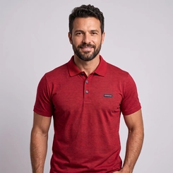 Camisa Polo Masculina Mescla Tradicional Gangster