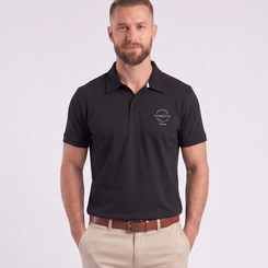 Camisa Polo Masculina Manga Curta Texturizada Gangster