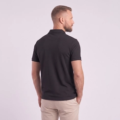 Camisa Polo Masculina Manga Curta Texturizada Gangster
