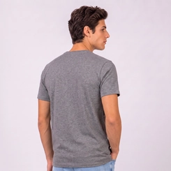 Camiseta Masculina Com Estampa Frontal Gangster