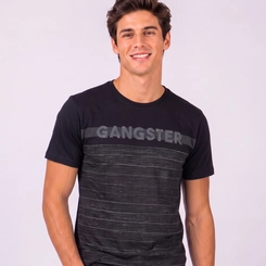 Camiseta Masculina Tradicional Gangster