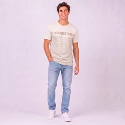 Camiseta Masculina Tradicional Gangster