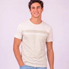 Camiseta Masculina Tradicional Gangster