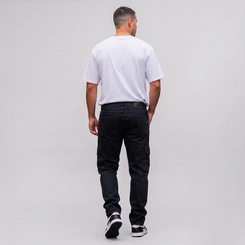 Calça Jeans Masculina Cargo Preta Kult