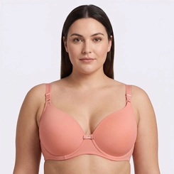 Sutiã Luvi Plus Size Reforçado Liso Com Bojo