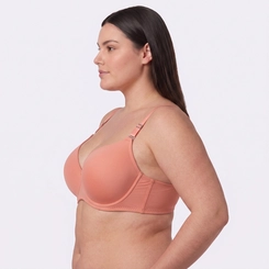 Sutiã Luvi Plus Size Reforçado Liso Com Bojo