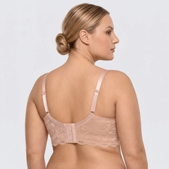 Sutiã Luvi Plus Size Reforçado Rendado Com Bojo
