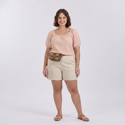 Blusa Feminina Canelada Plus Size Lecimar