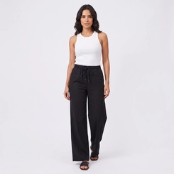 Calça Feminina Wide Leg Conforto Preta Kult