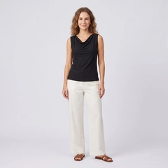 Regata Feminina Com Gola Cowl Lisa Rovitex
