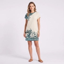 Vestido Feminino Estampado Curto Rovitex