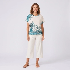 Blusa Feminina Com Estampa Floral Rovitex