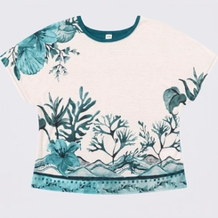 Blusa Feminina Com Estampa Floral Rovitex
