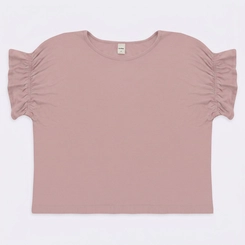 Blusa Feminina Com Babados Nas Mangas Rovitex