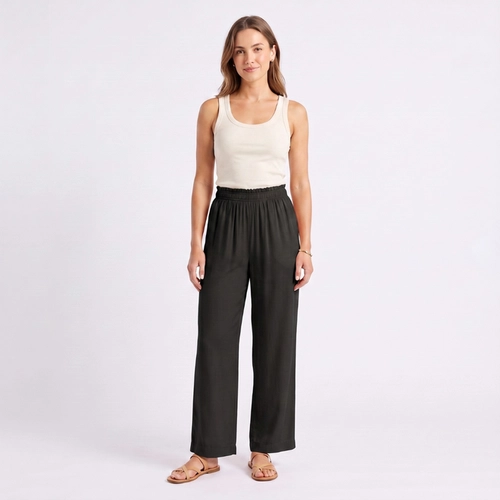 Calça Feminina Pantalona Lisa Rovitex