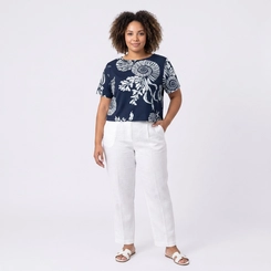 Blusa Feminina Estampada Plus Size Secret