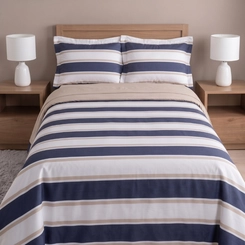 Jogo De Cama Casal Imperialle 180 Fios Estampado Yohana