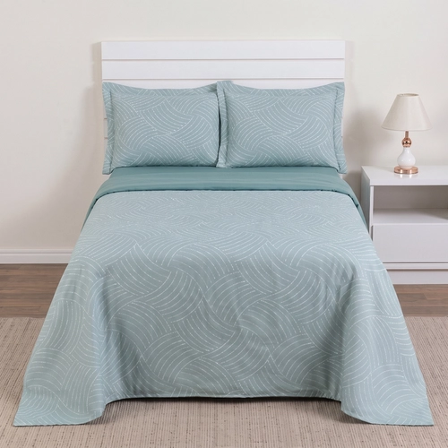 Jogo De Cama Queen Imperialle 180 Fios Estampado Yohana