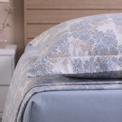 Jogo De Cama Queen Imperialle 180 Fios Estampado Yohana