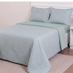 Jogo De Cama King Imperialle 180 Fios Estampado Yohana