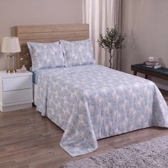 Jogo De Cama King Imperialle 180 Fios Estampado Yohana