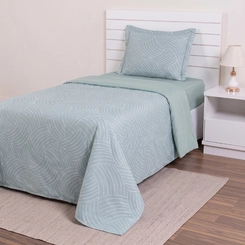 Jogo De Cama Solteiro Imperialle 180 Fios Estampado Yohana