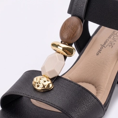 Sandália Feminina Salto Bloco Ultra Conforto Modare