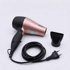 Secador De Cabelo Portátil 1200W Bivolt Dobrável Com Cabo