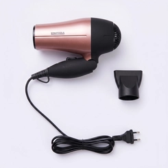 Secador De Cabelo Portátil 1200W Bivolt Dobrável Com Cabo