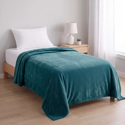 Manta Solteiro Microfibra Lisa Home Design 200